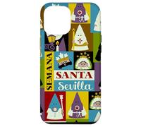 Custodia per iPhone 12 Pro Max Settimana Santa Siviglia Nazarenos Kawaii