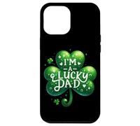 Custodia per iPhone 12 Pro Max Shamrock Saint Irish Patrick Clover Dad Lucky Holiday