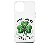 Custodia per iPhone 12 Pro Max Shamrock Saint Irish Patrick Clover Sister Lucky Holiday