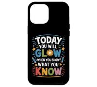 Custodia per iPhone 12 Pro Max Shine Bright in the Classroom Motivational per educatori