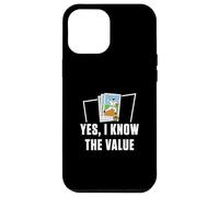 Custodia per iPhone 12 Pro Max Sì, conosco il valore di Funny Baseball Collezionisti di carte collezionabili