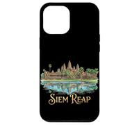 Custodia per iPhone 12 Pro Max Siem Reap Cambogia Viaggio Souvenir Città Punto di riferimento regalo