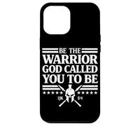 Custodia per iPhone 12 Pro Max Sii il guerriero che Dio ti ha chiamato ad essere figlio cristiano di Dio