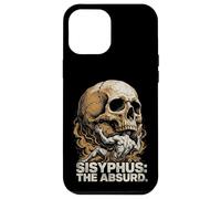 Custodia per iPhone 12 Pro Max Sisyphus The Absurd Vintage Philosophical Skull