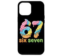 Custodia per iPhone 12 Pro Max Six Seven 67 Number Ice Cream Drip Meme 6 7 Kids boys Girls