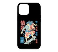 Custodia per iPhone 12 Pro Max Skateboard Samurai Skater Passion Freedom