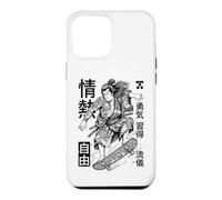 Custodia per iPhone 12 Pro Max Skateboard Samurai Skater Passion Freedom