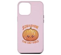Custodia per iPhone 12 Pro Max Smashin' The Bad Vibes Zucca Kawaii Carino Divertente