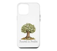 Custodia per iPhone 12 Pro Max Soldi e albero radicati nella progettazione finanziaria dei profitti