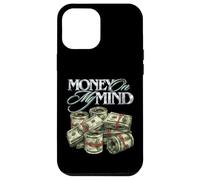 Custodia per iPhone 12 Pro Max Soldi nella mia mente, trambusto, grind, rap, contanti, ottenere soldi, droga