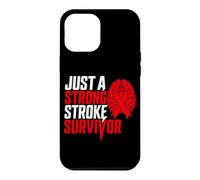Custodia per iPhone 12 Pro Max Solo un forte colpo sopravvissuto Red Brain Attacco ischemico