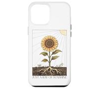 Custodia per iPhone 12 Pro Max Solo Un Raggio Di Sole Girasole Giallo Estate Sunshine
