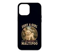 Custodia per iPhone 12 Pro Max Solo Una Ragazza Che Ama Il Suo Cane Maltipoo Mamma Doodle