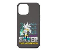 Custodia per iPhone 12 Pro Max Sonic the Hedgehog Silver 20th Anniversary Distressed