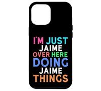 Custodia per iPhone 12 Pro Max Sono solo Jaime qui a fare cose Jaime Jaime