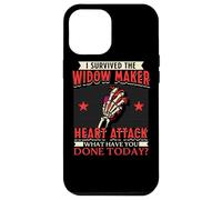 Custodia per iPhone 12 Pro Max Sono sopravvissuto all"arresto cardiaco di attacco cardiaco di Widow Maker