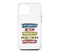 Custodia per iPhone 12 Pro Max Sono un papà single che è dipendente da Cool Math Games Gaming