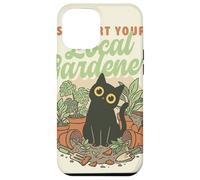 Custodia per iPhone 12 Pro Max Sostieni il tuo gatto amante delle piante botaniche del giardiniere locale