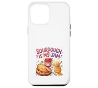 Custodia per iPhone 12 Pro Max Sourdough Is My Jam Funny Baking for Women Bakers Moms