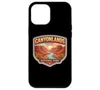Custodia per iPhone 12 Pro Max Souvenir del Parco Nazionale delle Canyonlands Utah Memorabilia Escursionista