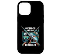 Custodia per iPhone 12 Pro Max Spearfishing One Breath One Shot No Bubbles Diver