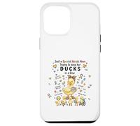 Custodia per iPhone 12 Pro Max Special Needs Mom Autism Caregivers Cute Mama Duck