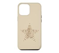 Custodia per iPhone 12 Pro Max Spiral Star y2k Whimsy Grunge Vintage Alt Brown Graphic
