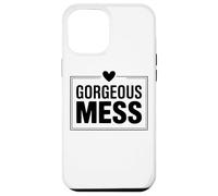 Custodia per iPhone 12 Pro Max Splendida Mess Divertente Self Love Chaos Citazione