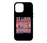 Custodia per iPhone 12 Pro Max st. louis, gateway, arco, missouri, paesaggio urbano, orizzonte