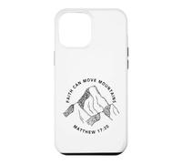 Custodia per iPhone 12 Pro Max Stampa fronte e retro Christian Faith Can Move Mountains