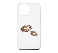 Custodia per iPhone 12 Pro Max Stampa leopardata Labbra Graphic Bold Cheetah Bocca Bacio Donna