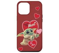 Custodia per iPhone 12 Pro Max Star Wars The Mandalorian Grogu Be Mine Valentine