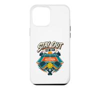Custodia per iPhone 12 Pro Max Stay Out Of My Kitchen Divertente giocatore di Pickleball