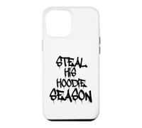 Custodia per iPhone 12 Pro Max Steal His Hoodie Season, clima accogliente, stile graffiti divertente