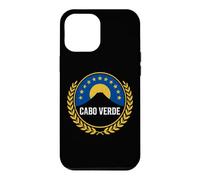 Custodia per iPhone 12 Pro Max Stemma del patrimonio dell'isola degli squali blu di Capo Verde