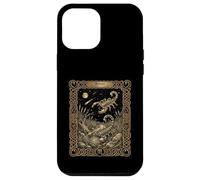 Custodia per iPhone 12 Pro Max Stile carta dei tarocchi astrologia dello zodiaco dello Scorpione
