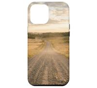 Custodia per iPhone 12 Pro Max Strada di ghiaia rurale Campagna Scenic Winding Path
