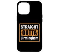 Custodia per iPhone 12 Pro Max Straight Outta Birmingham, Alabama, USA, stile retrò invecchiato