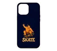 Custodia per iPhone 12 Pro Max Sumo Skateboarding Divertente giapponese Ukiyo-e Skater