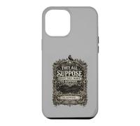 Custodia per iPhone 12 Pro Max Supponiamo che cosa vogliono supporre la tipografia retrò audace