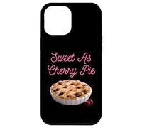 Custodia per iPhone 12 Pro Max Sweet As Cherry Cream Pie Divertente sarcastico ciliegie detti