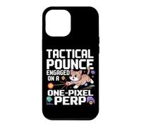Custodia per iPhone 12 Pro Max TACTICAL POUNCE ENGAGED ON A ONE PIXEL PERP