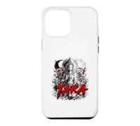 Custodia per iPhone 12 Pro Max Tara Dea buddista Lotus Moon Phases Meditazione