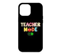 Custodia per iPhone 12 Pro Max Teacher Mode On Teaching Funny School Teachers