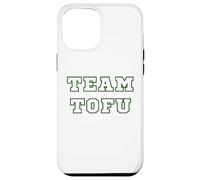 Custodia per iPhone 12 Pro Max Team Tofu Vegan Vegetariano Tee Per Gli Amanti Del Tofu.