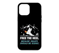 Custodia per iPhone 12 Pro Max Telemark Skiing Squats Should Be Scenic