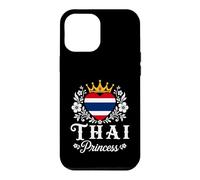 Custodia per iPhone 12 Pro Max Thai Princess Thailand Flag Proud Thai Girl