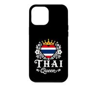 Custodia per iPhone 12 Pro Max Thai Queen Thailand Flag Proud Thai Woman