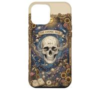 Custodia per iPhone 12 Pro Max The Cosmic Sigil Celestial Skull and Galaxy