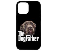 Custodia per iPhone 12 Pro Max The Dog Father Chocolate Lab Dad Brown Labrador Dad